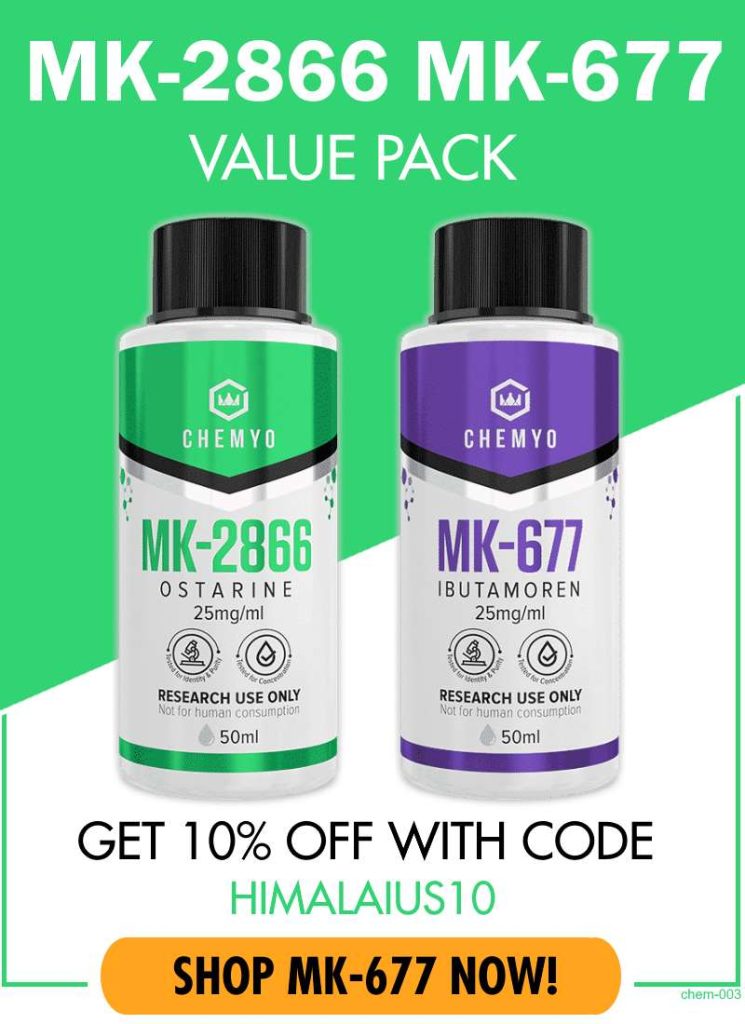 mk-2866 & mk-677 ibutamoren Chemyo 50ml